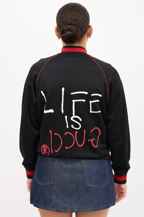 Gucci 2016 Embellished Bomber Jacket