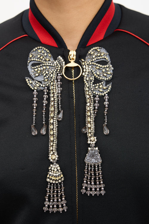 Gucci 2016 Embellished Bomber Jacket