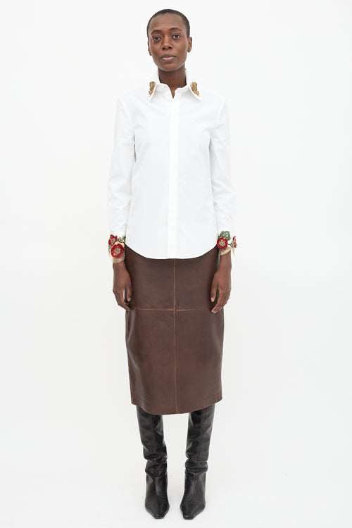 Gucci 2016 Embellished Shirt