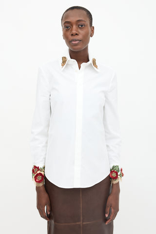Gucci 2016 Embellished Shirt