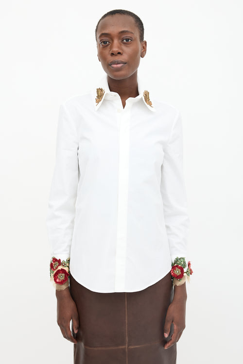 Gucci 2016 Embellished Shirt
