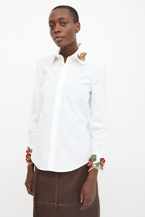 Gucci 2016 Embellished Shirt