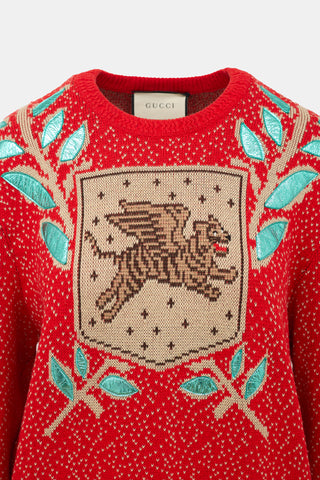 Gucci 2017 Flying Knit Sweater