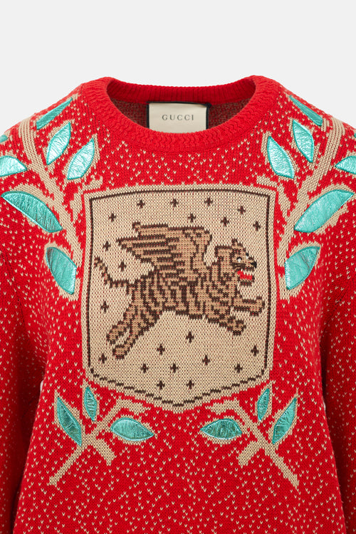 Gucci 2017 Flying Knit Sweater