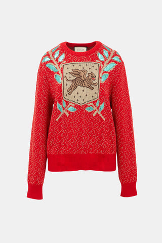 Gucci 2017 Flying Knit Sweater
