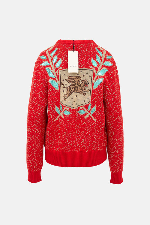 Gucci 2017 Flying Knit Sweater