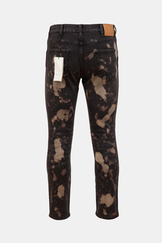 Gucci 2017 Bleached Slim Leg Jeans