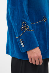 Gucci 2018 Velvet Embroidered Blazer