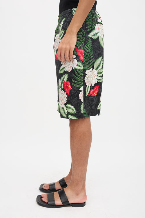 Gucci 2019 Floral Shorts