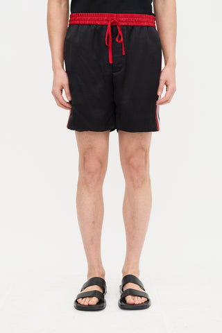 Gucci 2019 Drawstring Logo Shorts
