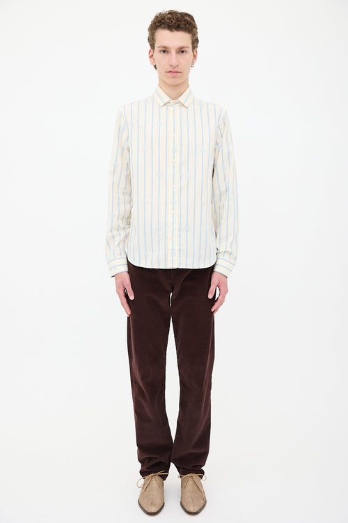 Gucci 2020 Striped GG Shirt
