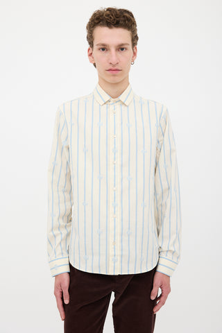 Gucci 2020 Striped GG Shirt