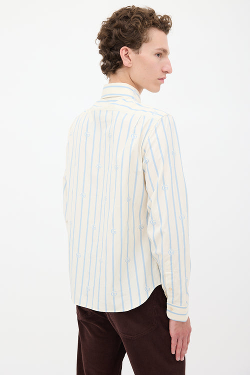 Gucci 2020 Striped GG Shirt