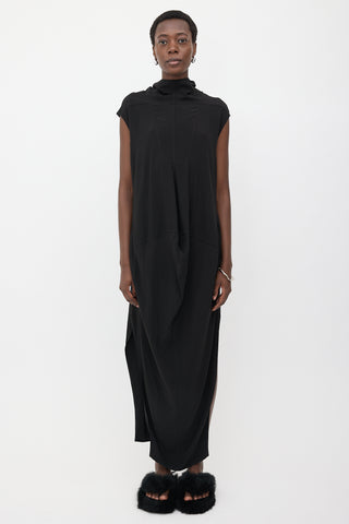 Rick Owens Draped Maxi Dress