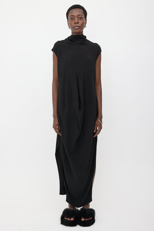 Rick Owens Draped Maxi Dress