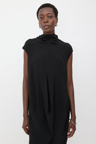 Rick Owens Draped Maxi Dress