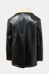 Gucci 2024 Crinkled Patent Coat
