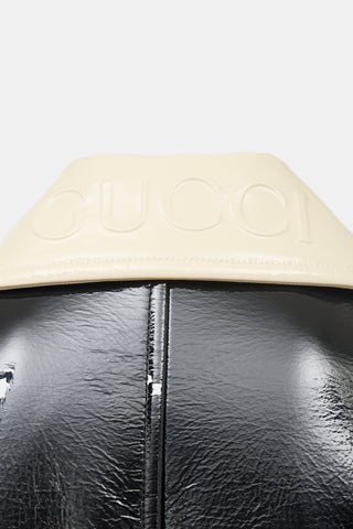 Gucci 2024 Crinkled Patent Coat