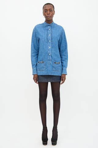 Gucci 2024 Chambray Top