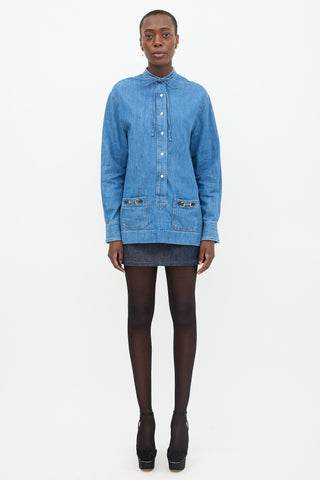 Gucci 2024 Chambray Top
