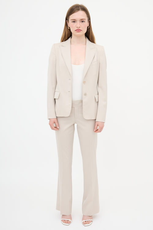 Gucci 2004 Wool Suit Set