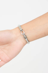 Gucci Stainless Steel 6800L Diamond Bamboo Watch