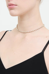 Gucci Sterling Silver Toggle Ball Necklace