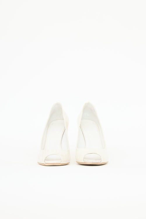 Gucci Acquarel Patent Pump