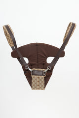 Gucci FW 2000 GG Jacquard Baby Carrier
