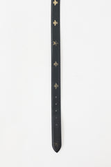 Gucci Leather Star & Bee Belt