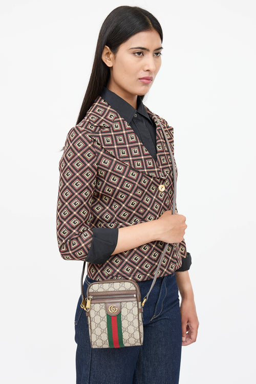Gucci Ophidia Messenger Mini Bag