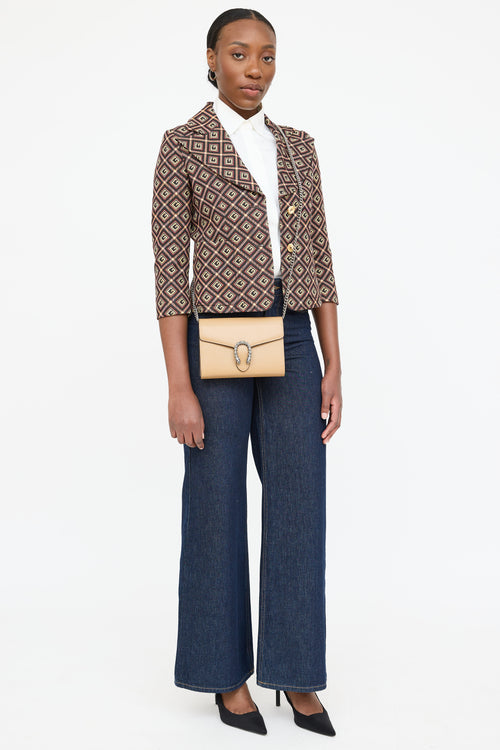 Gucci Leather Dionysus Wallet On Chain