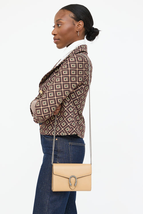 Gucci Leather Dionysus Wallet On Chain