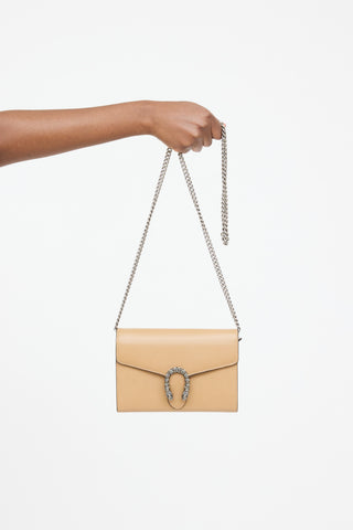 Gucci Leather Dionysus Wallet On Chain