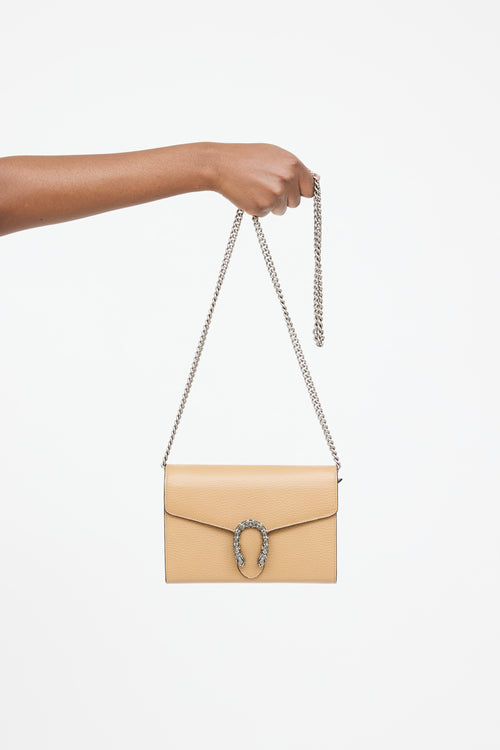 Gucci Leather Dionysus Wallet On Chain