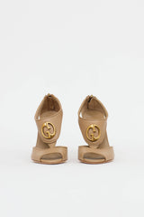 Gucci Leather 1973 GG Heels