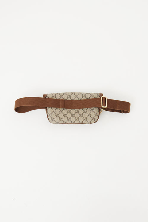 Gucci Brown Monogram Belt Bag