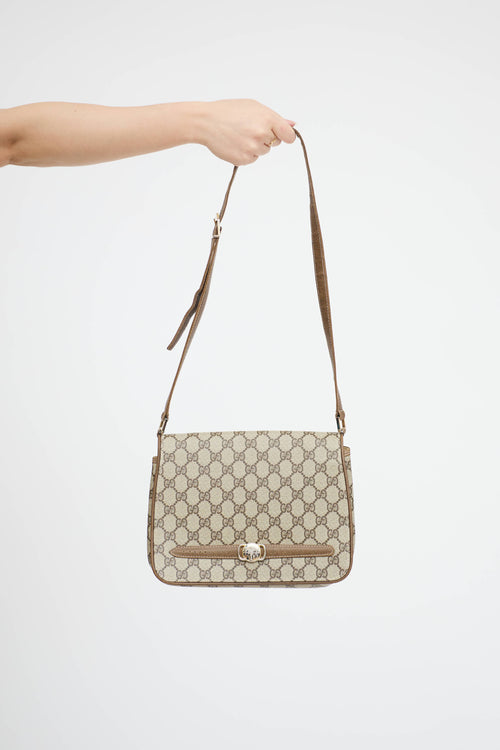Gucci Vintage GG Supreme Flap Bag