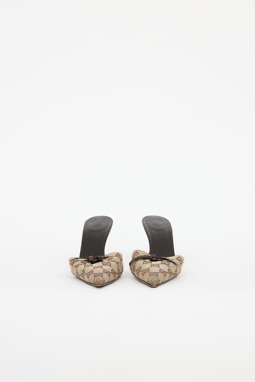 Gucci GG Canvas Mule