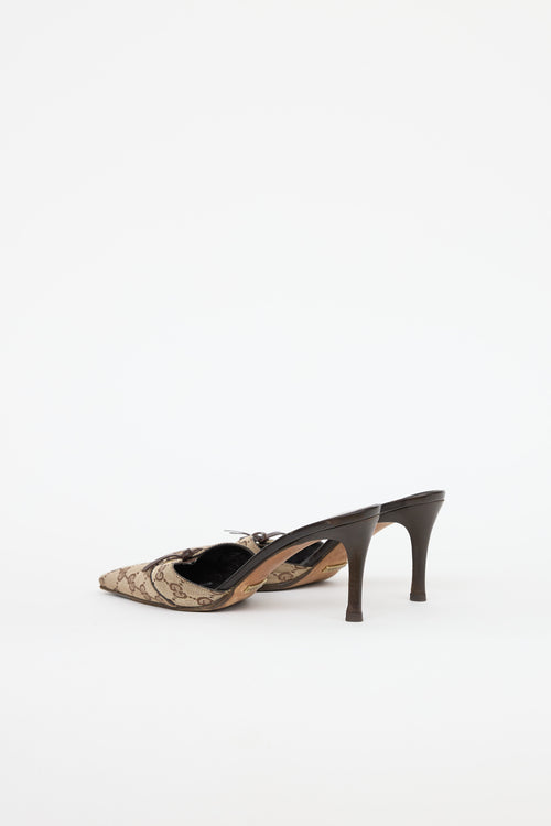 Gucci GG Canvas Mule