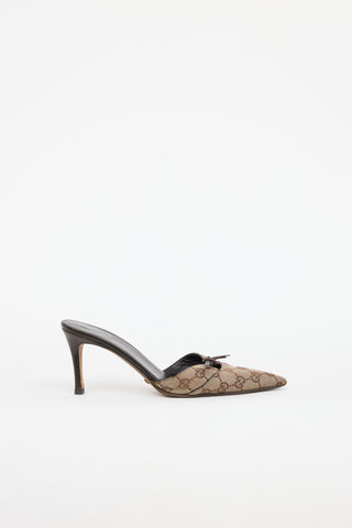 Gucci GG Canvas Mule