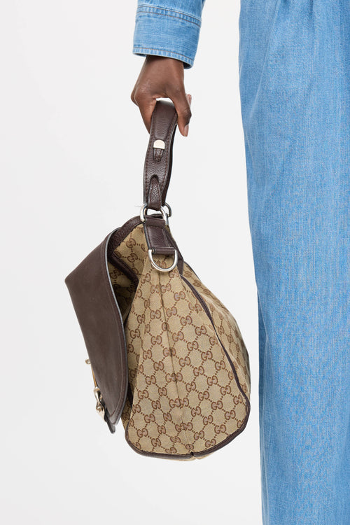 Gucci GG Canvas Techno Flap Bag