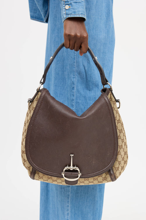 Gucci GG Canvas Techno Flap Bag