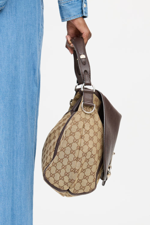 Gucci GG Canvas Techno Flap Bag