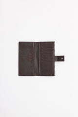 Gucci Monogram Canvas Long Bi-Fold Wallet