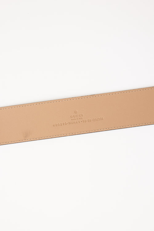 Gucci Monogram GG Marmont Belt