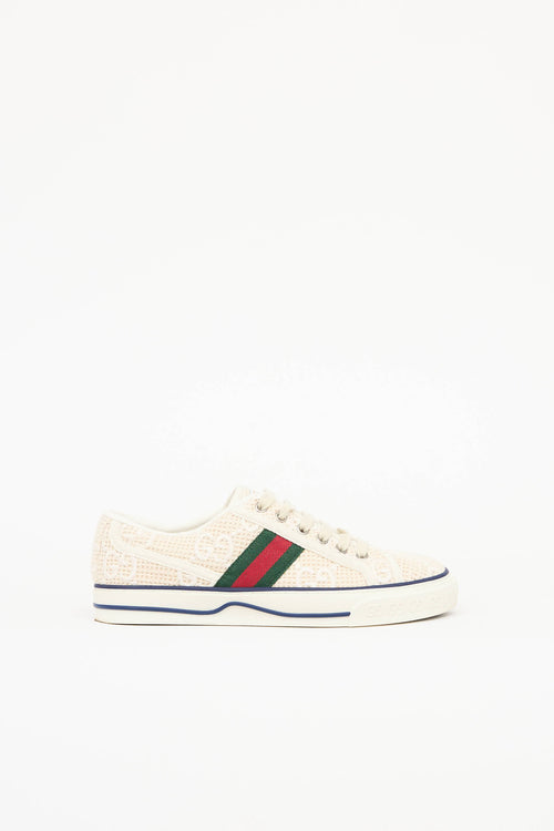 Gucci Crochet Tennis 1977 Sneaker