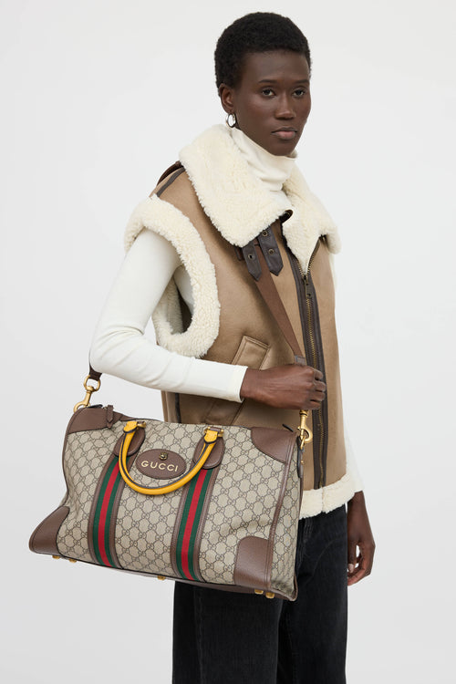 Gucci Neo Vintage Web Duffle Bag