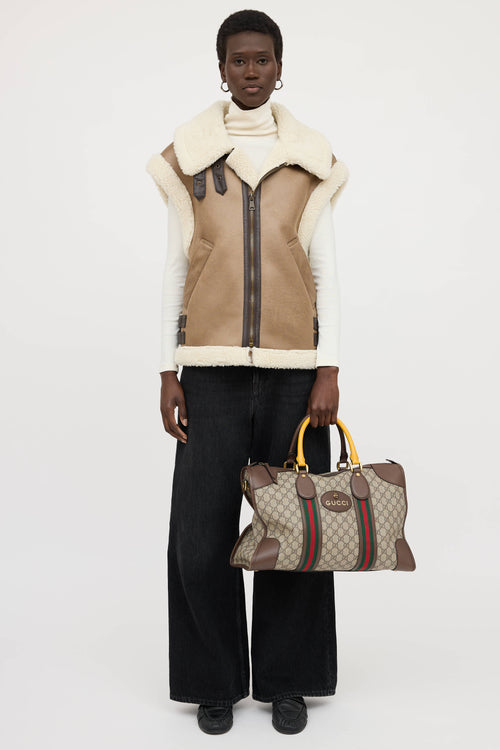 Gucci Neo Vintage Web Duffle Bag