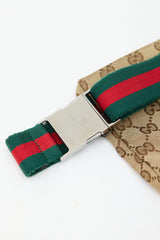 Gucci Beige & Multicolour GG Supreme Monogram Waist Bag